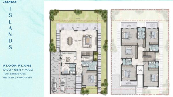 6 Bedrooms Villa